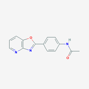 N-[4-([1,3]oxazolo[4,5-b]pyridin-2-yl)phenyl]acetamide