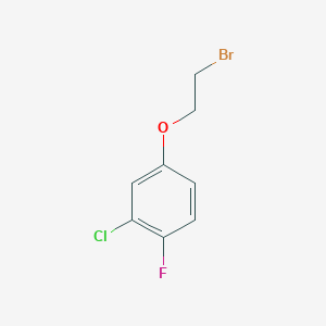 4-(2-Bromoethoxy)-2-chloro-1-fluorobenzene