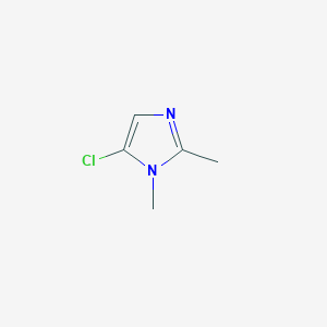 molecular formula C5H7ClN2 B2507091 5-Chloro-1,2-dimethyl-1H-imidazole CAS No. 937818-18-3