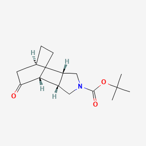 Tert-butyl (1R,2S,6S,7R)-8-oxo-4-azatricyclo[5.2.2.02,6]undecane-4-carboxylate