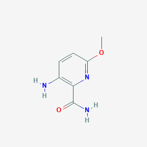 3-Amino-6-methoxypicolinamide