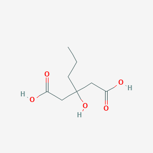 molecular formula C8H14O5 B2507163 3-Hydroxy-3-propylpentanedioic acid CAS No. 52939-71-6
