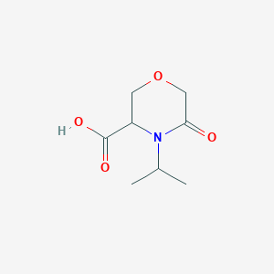5-Oxo-4-propan-2-ylmorpholine-3-carboxylic acid
