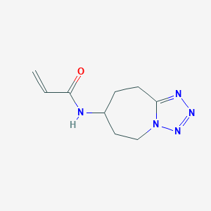 N-(6,7,8,9-Tetrahydro-5H-tetrazolo[1,5-a]azepin-7-yl)prop-2-enamide