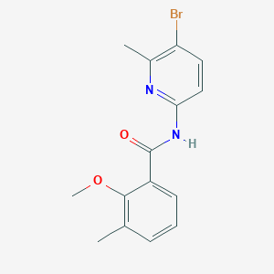 N-(5-bromo-6-methylpyridin-2-yl)-2-methoxy-3-methylbenzamide