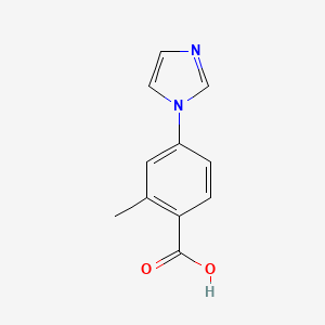 4-(1H-imidazol-1-yl)-2-methylbenzoic acid