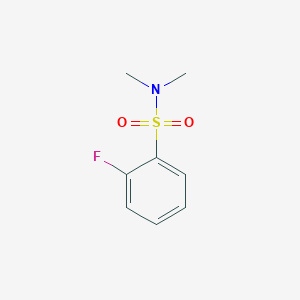 2-fluoro-N,N-dimethylbenzene-1-sulfonamide