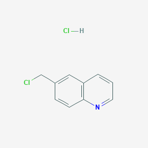 molecular formula C10H9Cl2N B2507380 6-(氯甲基)喹啉盐酸盐 CAS No. 2764-59-2