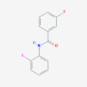 3-fluoro-N-(2-iodophenyl)benzamide