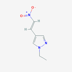 (E)-1-ethyl-4-(2-nitrovinyl)-1H-pyrazole