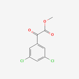 molecular formula C9H6Cl2O3 B2507451 Methyl 3,5-dichlorobenzoylformate CAS No. 1379297-25-2