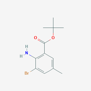 Tert-butyl 2-amino-3-bromo-5-methylbenzoate
