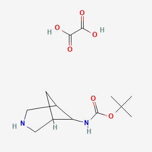tert-Butyl (3-azabicyclo[3.1.1]heptan-6-yl)carbamate oxalate