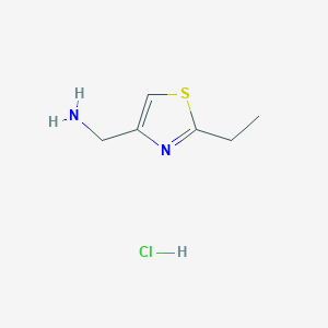 (2-Ethylthiazol-4-yl)methanamine hydrochloride