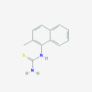 molecular formula C12H12N2S B2507667 (2-甲基萘-1-基)硫脲 CAS No. 691891-05-1