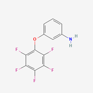3-(2,3,4,5,6-Pentafluorophenoxy)aniline