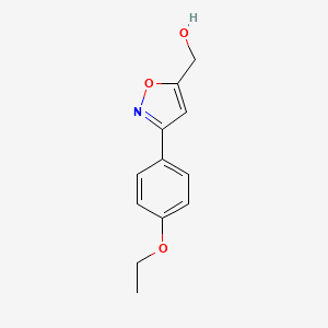 [3-(4-Ethoxyphenyl)isoxazol-5-yl]methan-1-ol