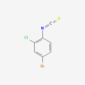 molecular formula C7H3BrClNS B2507782 4-溴-2-氯苯基异硫氰酸酯 CAS No. 98041-69-1