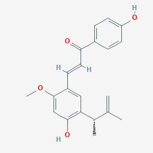 molecular formula C21H22O4 B2507808 甘草查耳酮 E CAS No. 864232-34-8