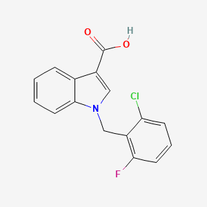 1-(2-Chloro-6-fluorobenzyl)-1H-indole-3-carboxylic acid