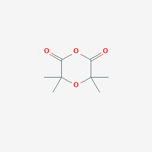 molecular formula C8H12O4 B2507974 四甲基-[1,4]二噁烷-2,6-二酮 CAS No. 58607-24-2