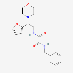 N1-benzyl-N2-(2-(furan-2-yl)-2-morpholinoethyl)oxalamide