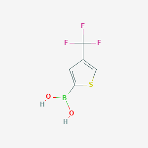[4-(Trifluoromethyl)thiophen-2-YL]boronic acid