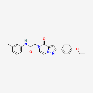 N-(2,3-dimethylphenyl)-2-(2-(4-ethoxyphenyl)-4-oxopyrazolo[1,5-a]pyrazin-5(4H)-yl)acetamide