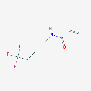 N-[3-(2,2,2-Trifluoroethyl)cyclobutyl]prop-2-enamide