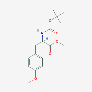 molecular formula C16H23NO5 B2508328 2-((叔丁氧羰基)氨基)-3-(4-甲氧基苯基)丙酸甲酯 CAS No. 156731-60-1