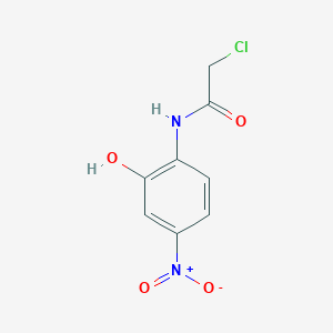 molecular formula C8H7ClN2O4 B2508357 2-氯-N-(2-羟基-4-硝基苯基)乙酰胺 CAS No. 128201-57-0