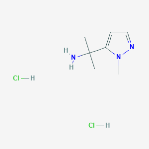2-(1-Methyl-1H-pyrazol-5-yl)propan-2-amine dihydrochloride