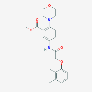 Methyl 5-{[(2,3-dimethylphenoxy)acetyl]amino}-2-(4-morpholinyl)benzoate