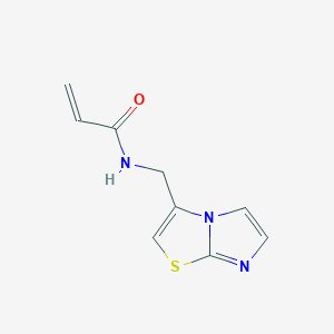 N-(Imidazo[2,1-b][1,3]thiazol-3-ylmethyl)prop-2-enamide