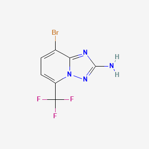 8-Bromo-5-(trifluoromethyl)-[1,2,4]triazolo[1,5-a]pyridin-2-amine