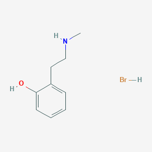 2-[2-(Methylamino)ethyl]phenol hydrobromide