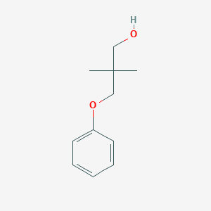 molecular formula C11H16O2 B2508617 2,2-二甲基-3-苯氧基丙醇-1-醇 CAS No. 1991-46-4