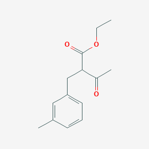 B2508808 Ethyl 2-(3-methylbenzyl)-3-oxobutanoate CAS No. 61713-38-0