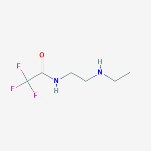 molecular formula C6H11F3N2O B2508818 n-(2-(Ethylamino)ethyl)-2,2,2-trifluoroacetamide CAS No. 911229-38-4