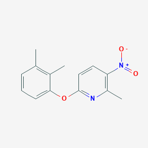6-(2,3-Dimethylphenoxy)-2-methyl-3-nitropyridine