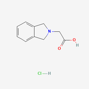 1,3-Dihydro-2H-isoindol-2-ylacetic acid hydrochloride