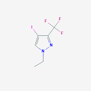 1-ethyl-4-iodo-3-(trifluoromethyl)-1H-pyrazole