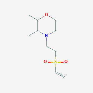 4-(2-Ethenylsulfonylethyl)-2,3-dimethylmorpholine