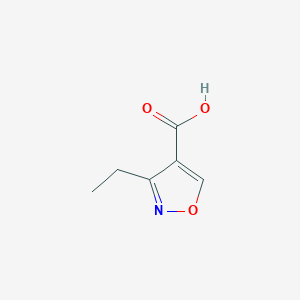 B2508916 3-Ethylisoxazole-4-carboxylic acid CAS No. 639523-12-9