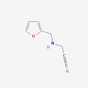 N-(furan-2-ylmethyl)prop-2-yn-1-amine