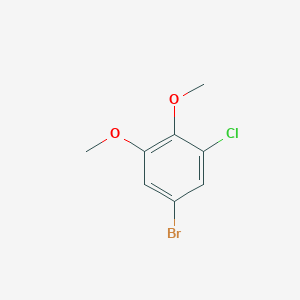 5-Bromo-1-chloro-2,3-dimethoxybenzene