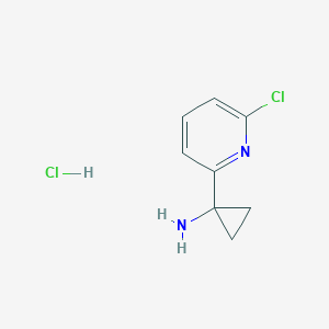 1-(6-Chloropyridin-2-yl)cyclopropanamine hydrochloride