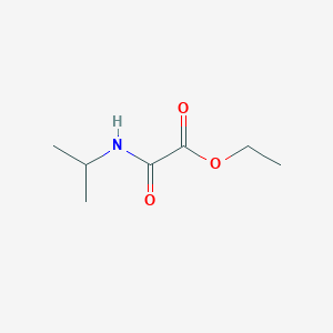 molecular formula C7H13NO3 B2508995 Ethyl (isopropylamino)(oxo)acetate CAS No. 160418-11-1