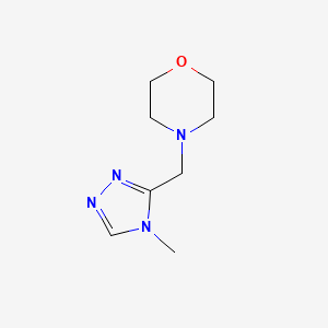 4-((4-methyl-4H-1,2,4-triazol-3-yl)methyl)morpholine
