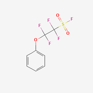 molecular formula C8H5F5O3S B2509066 Phenoxytetrafluoroethanesulfonyl fluoride CAS No. 2368871-66-1